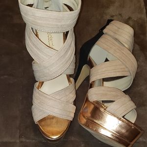Womens Strappy Heels